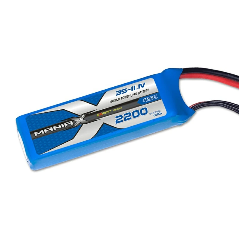 3S-11.1V 2200mAh 45C Lipo-batteri