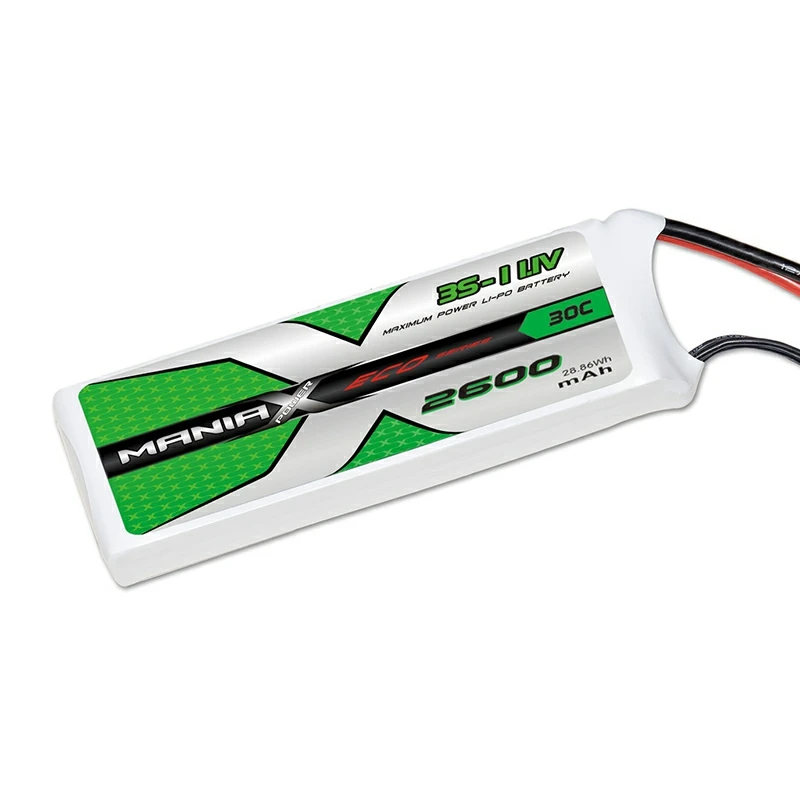 3S-11.1V 2600mAh 30C Lipo-batteri